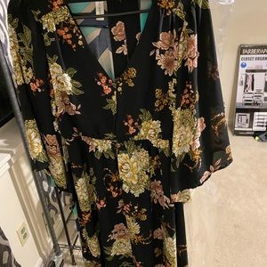 Long dress and a dress shirt